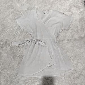 PRINCESS POLLY ~ WRAP TIE DRESS